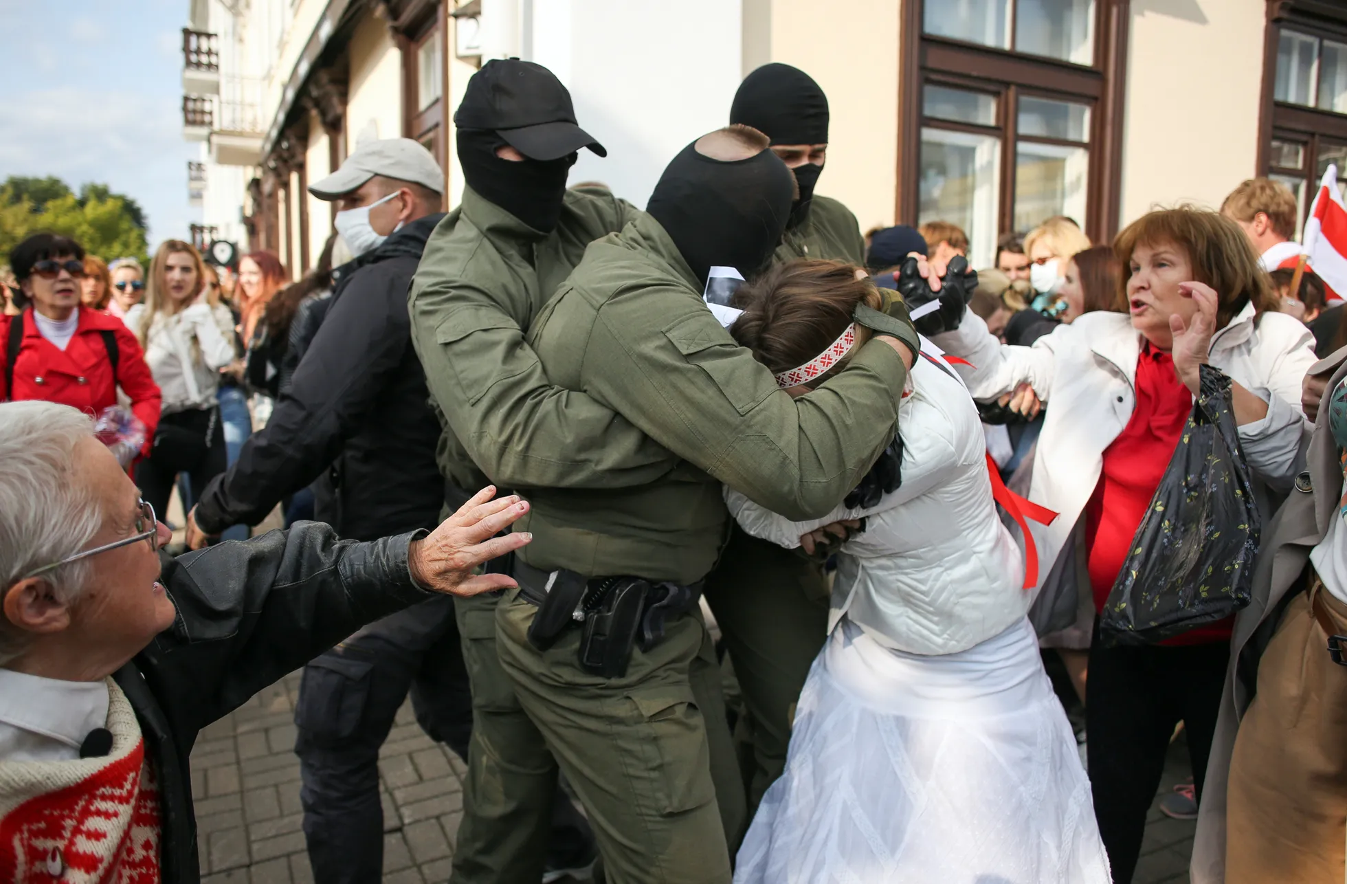 Митинги в Минске 2020 задержания